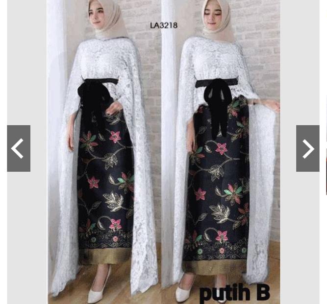 IndonesiaHeritage Setelan Set Kebaya Pesta Modern Brukat Brokat 2 in 1 - Setelan Set Batik Prada Wanita - Cape Outer Long wisuda Batik Solo Pekalongan - Fashion Kondangan Muslimah Wanita - Gamis Pesta - Gaun Party maxi Dress hijab jilbab batik ihlinsa