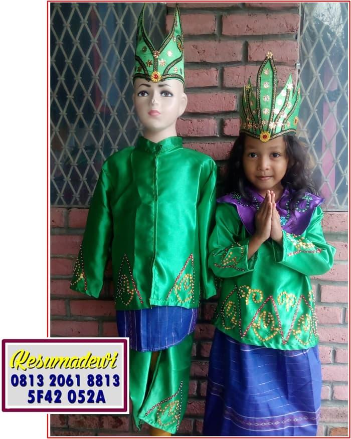 Promo: Bangka Couples Paud-Tk | Baju Adat Karnaval Kostum Tari Anak Tradisi - ready stock
