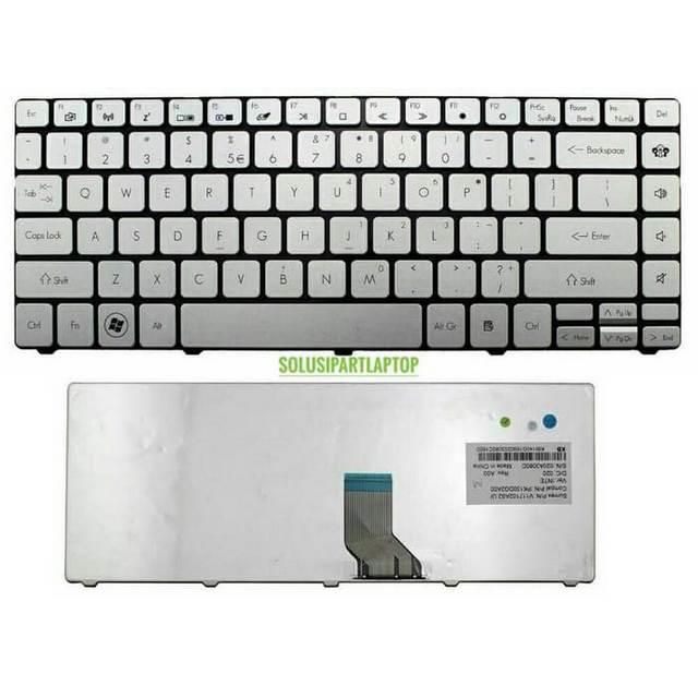 ACER Keyboard Acer Travelmate 8481 TM8481 Silver