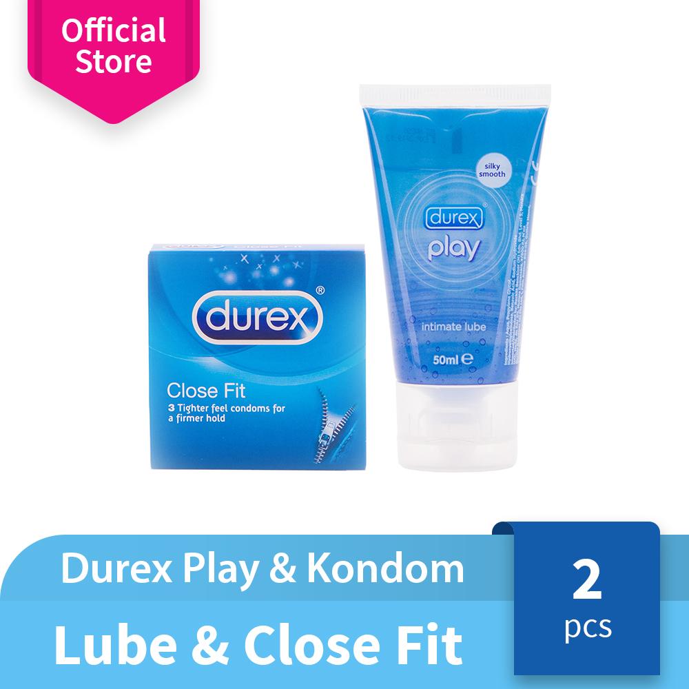 Durex Close Fit 3s + Lube 50mL