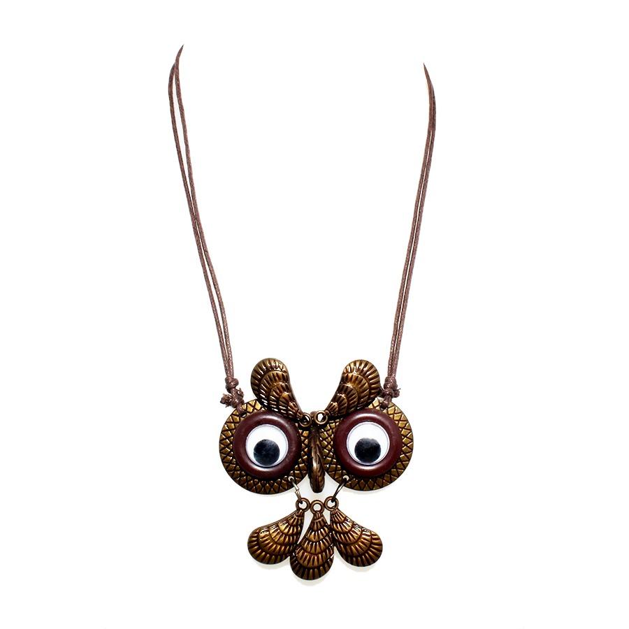 Shvana Kalung Owl Tricia Coklat