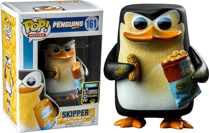 Funko POP! Movies Penguins of Madagascar - Skipper (Cheesy) SDCC #161 - zJ28MI