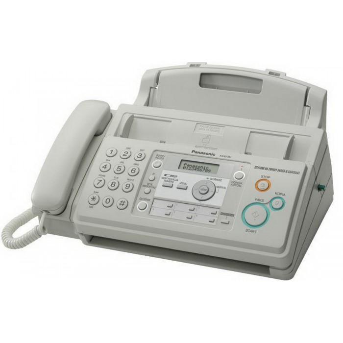 Panasonic Best Seller Murah KX-FP711 CX / FP-711 / FP 711 Faximile Facsimile Fax Plain Paper Bergaransi Resmi - Putih