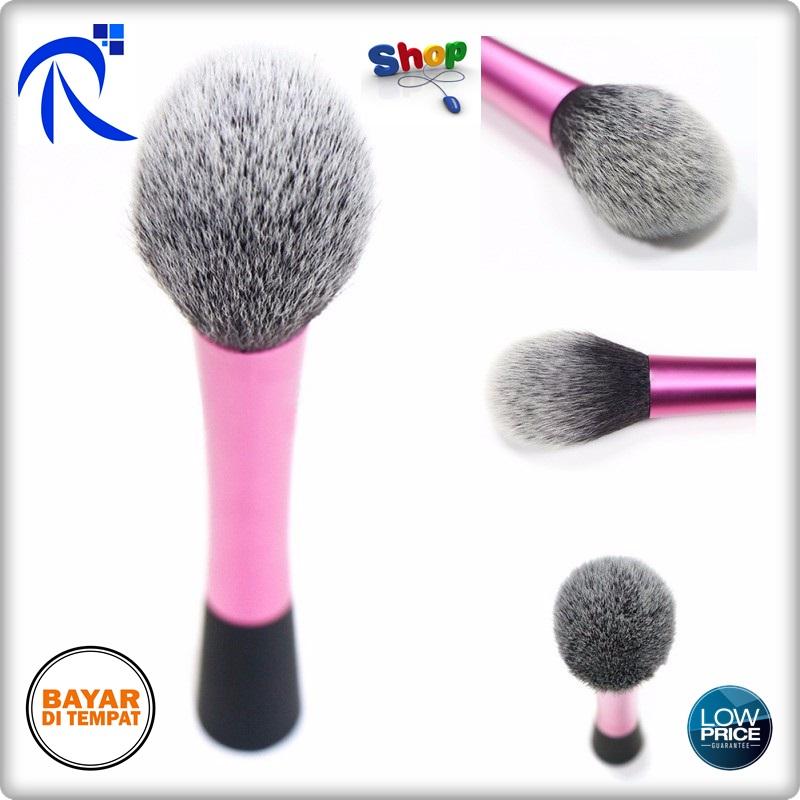 Rimas Blush Powder Blending Make Up Brush - Rose Aksesoris Perawatan Wajah Kecantikan Makeup Set & Kuas bulu sintesis berkualitas yang sangat lembut dan tidak mudah rontok