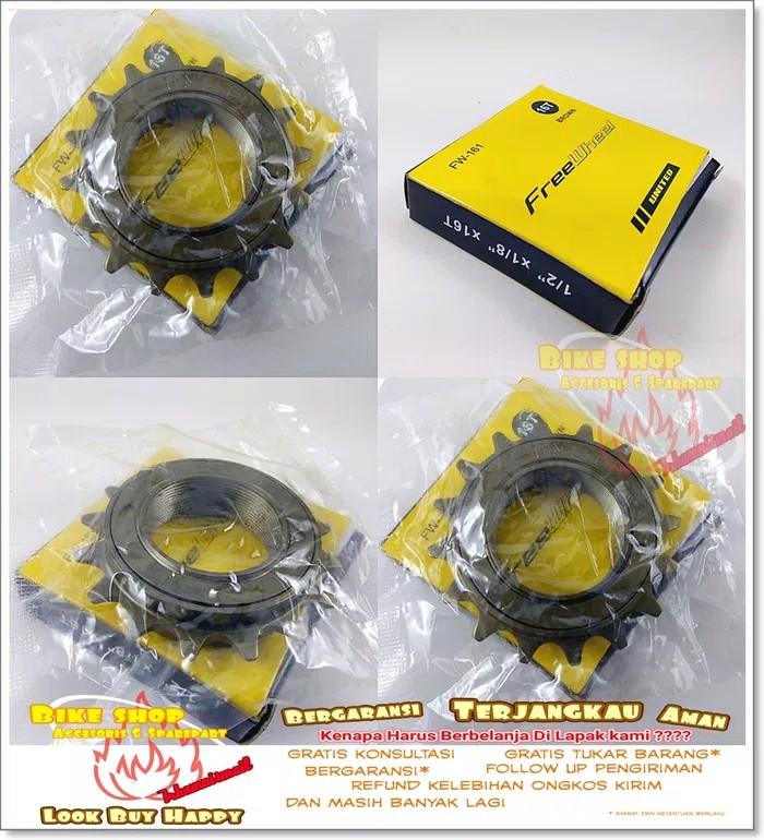 Gear / Freewheel 16 T Untuk BMX / Sepeda Anak Dan Sepeda Single Speed