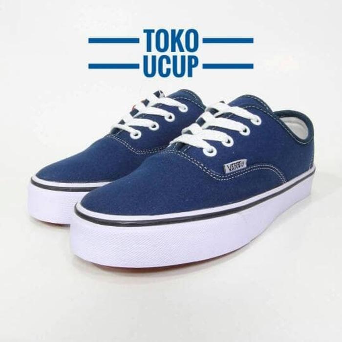 Sepatu Vans Authentic Biru Pria Casual - 2YLlsM