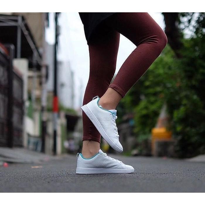 Promo Sepatu Adidas ORIGINAL Neo Advantage Clean Tosca Gratis Ongkir