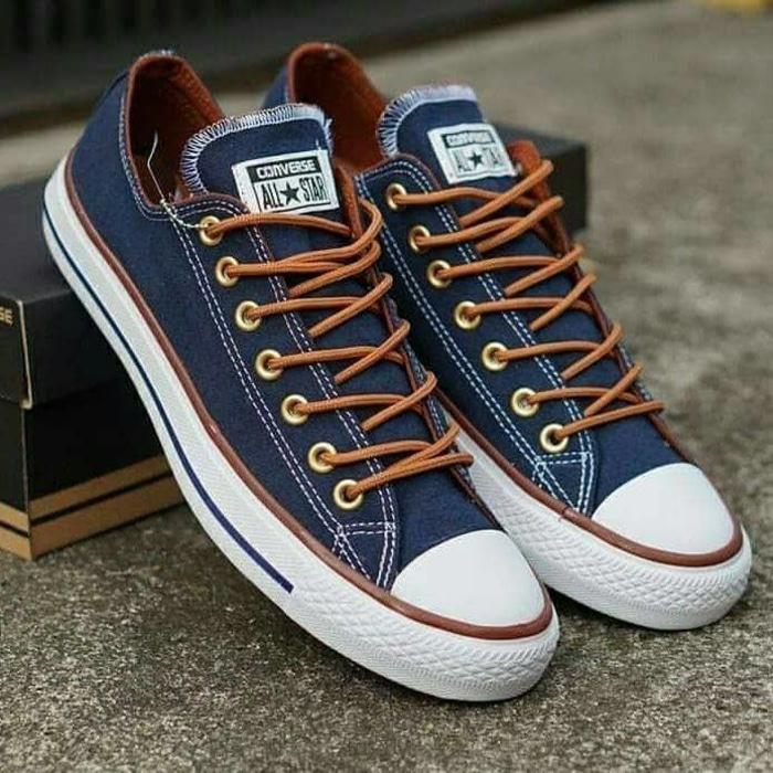 BEST SELLER!!! Sepatu Pria Converse All Star Chuck Taylor CT Tali Coklat sekolah - ArT8D2