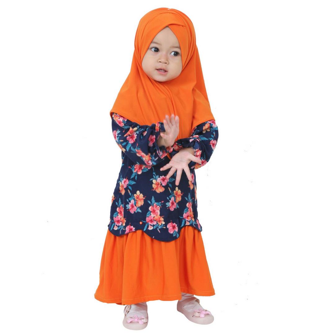 Hawa - Baju Muslim Anak Perempuan / Gamis Anak Usia 1-6 Tahun