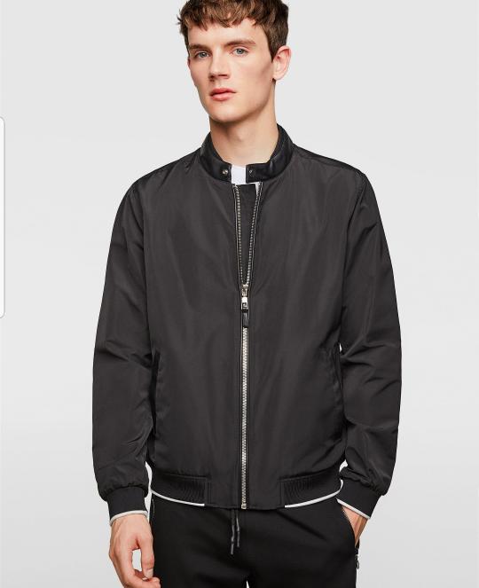 Hot Item!! Jaket Bomber Zara Man Original Not Topman Bape Off White - ready stock