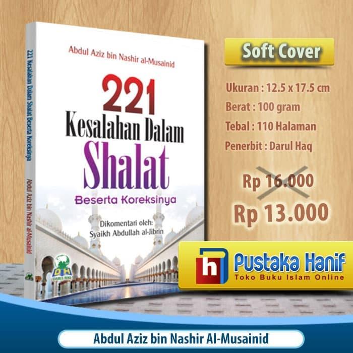 Buku 221 Kesalahan Dalam Shalat Beserta Koreksinya Daru