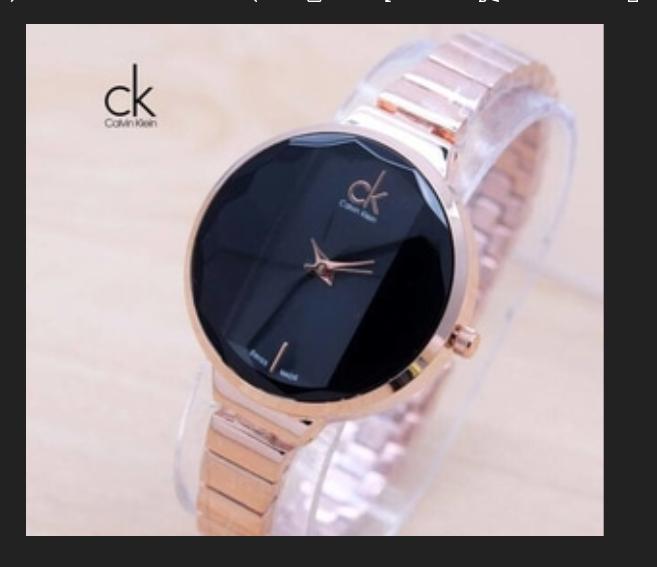 Jam Tangan Wanita Ck Super Elegan ( Rolex Aigner Casio Guess Hermes )