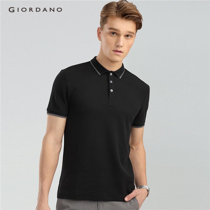 Giordano Men Slim fit short sleeves polo 01018239