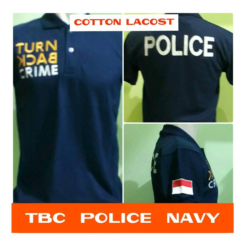 Kaos polo turn back crime POlICE NAVY di lapak Fashion depok bahrudin_tanjung