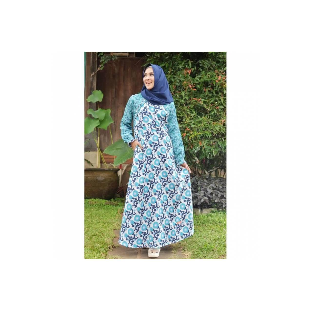 Yang Lagi Laris... Gamis Syar'I Nibras Ns 33 Hijau Tosca, Marun Best