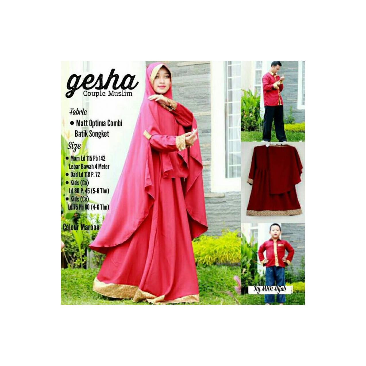 Couple Family/Gamis muslim/couple lebaran