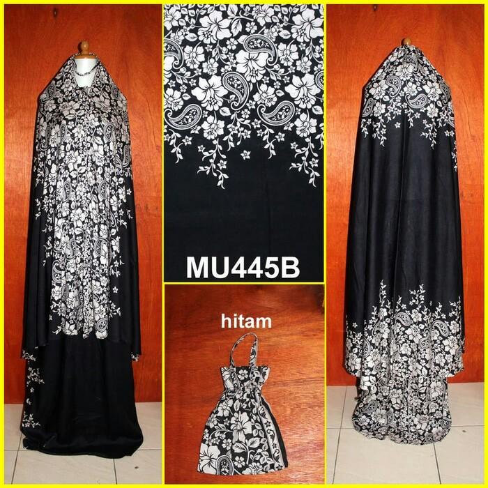Mukena batik bunga keong