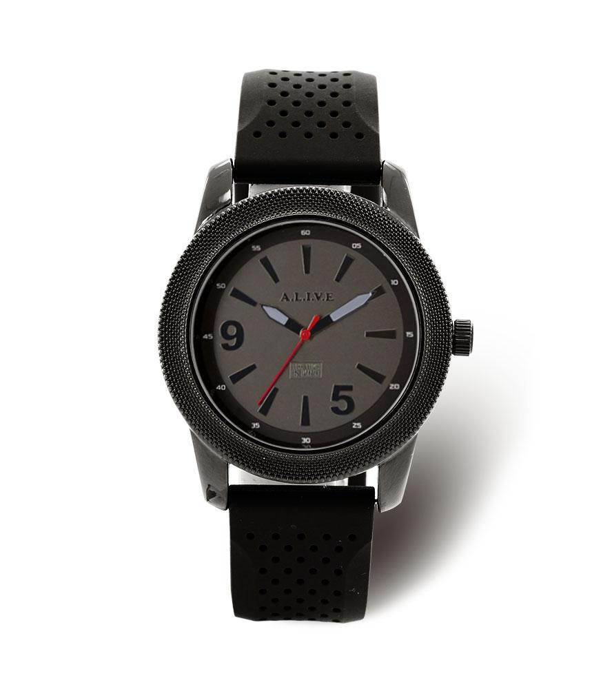 Alive Jam Tangan Pria Hagar Black