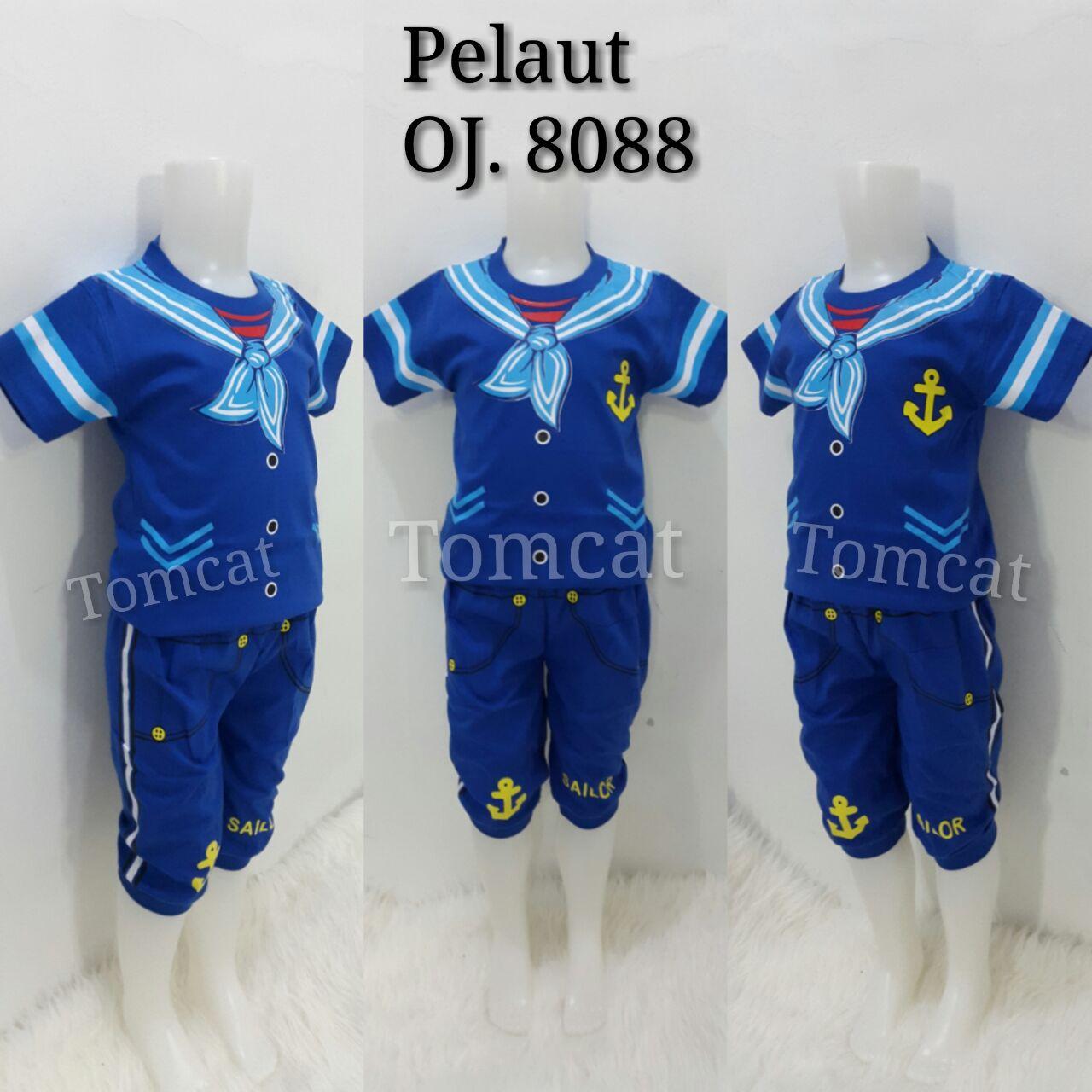 Baju Profesi Anak Pelaut Sailor Setelan Kaos Joger