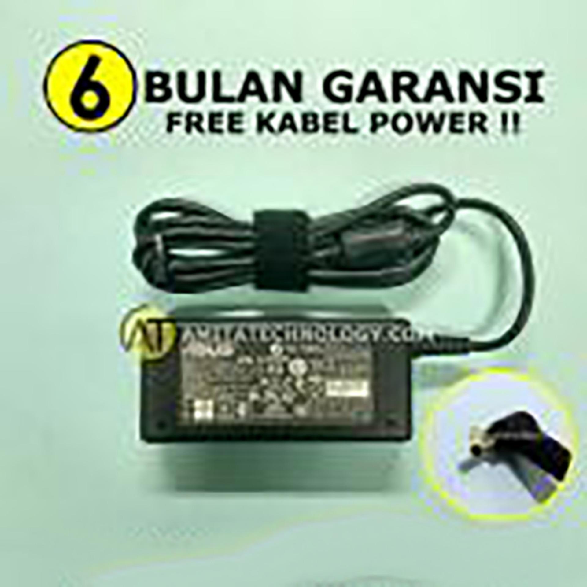 Adaptor Charger Laptop ORIGINAL Asus 19V 2.15A 40W Eeepc 1005 1015 1025 1215 1225