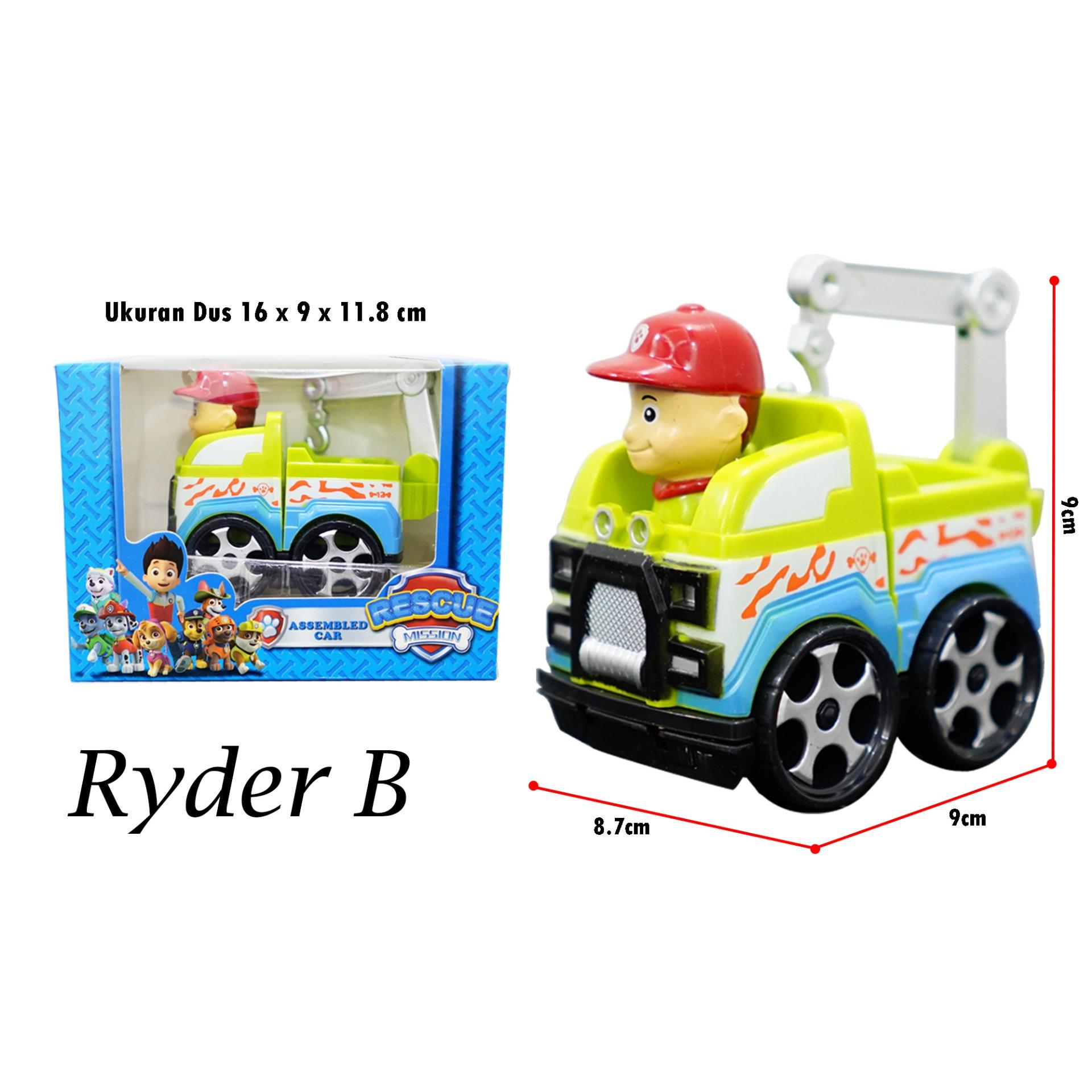 KPS Mainan Anak Mobil Rescue Paw Patrol 678A - Model Random