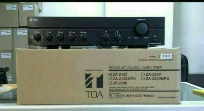 Popularitas Terlaris ampli Toa za-2120 ( 120 watt )