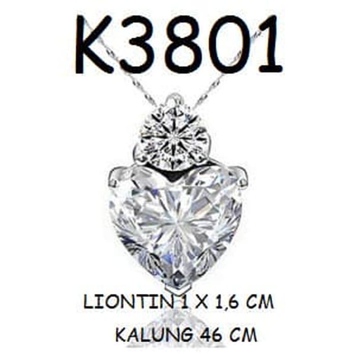 KALUNG LAYER SILVER (JUAL PERHIASAN ANTING KOREA GELANG