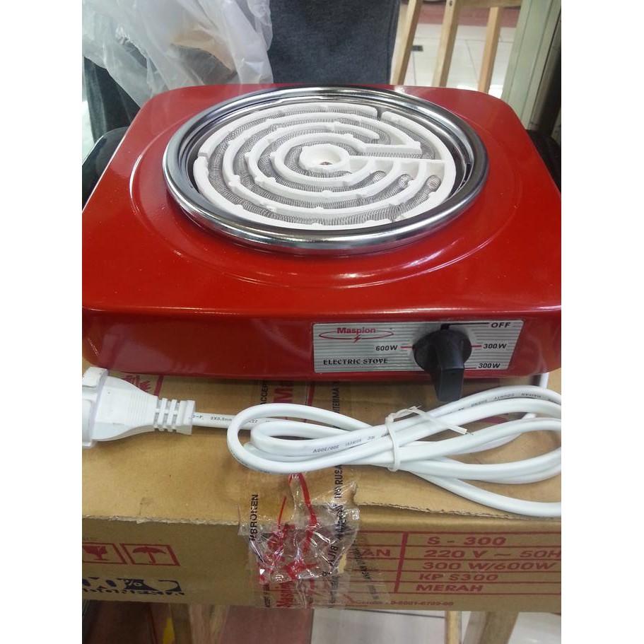 Maspion S-300 Kompor Listrik 600 Watt Stok Terbatas !!