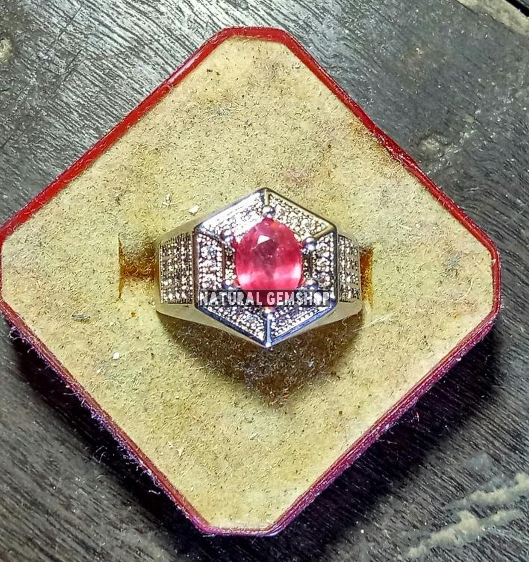TERMURAH ruby zamrud yakut yellow safir blue safir Ring Mewah