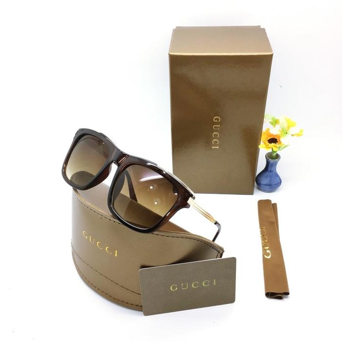 Kacamata / Sunglass Wanita Gucci M-5082 Fullset + Cairan Pembersih