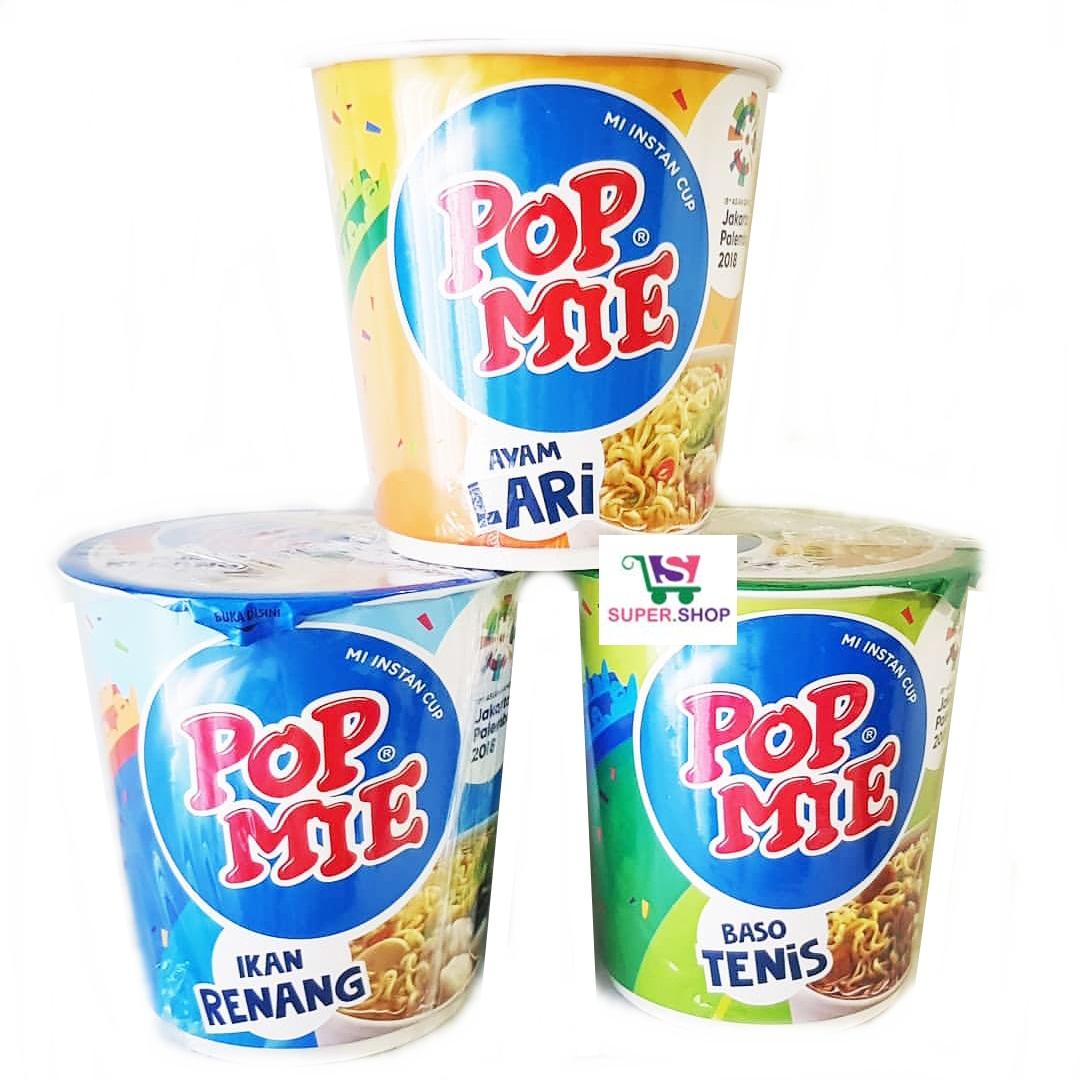 Pop Mie Asian Games Ikan Renang / Ayam Lari / Baso Tenis