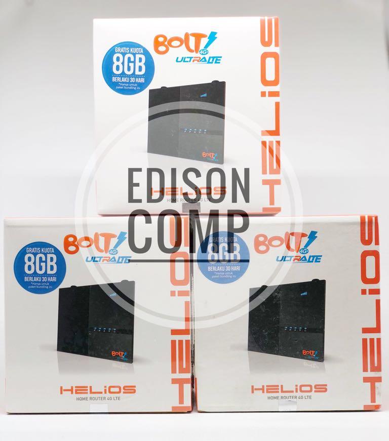 Wifi Router 4G LTE BOLT HELIOS BL100 Free BOLT 8Gb [GARANSI RESMI]