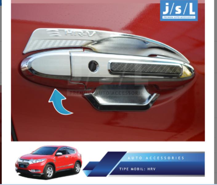 Honda HRV Handle Cover Elegant Chrome Aksesoris Mobil JSL