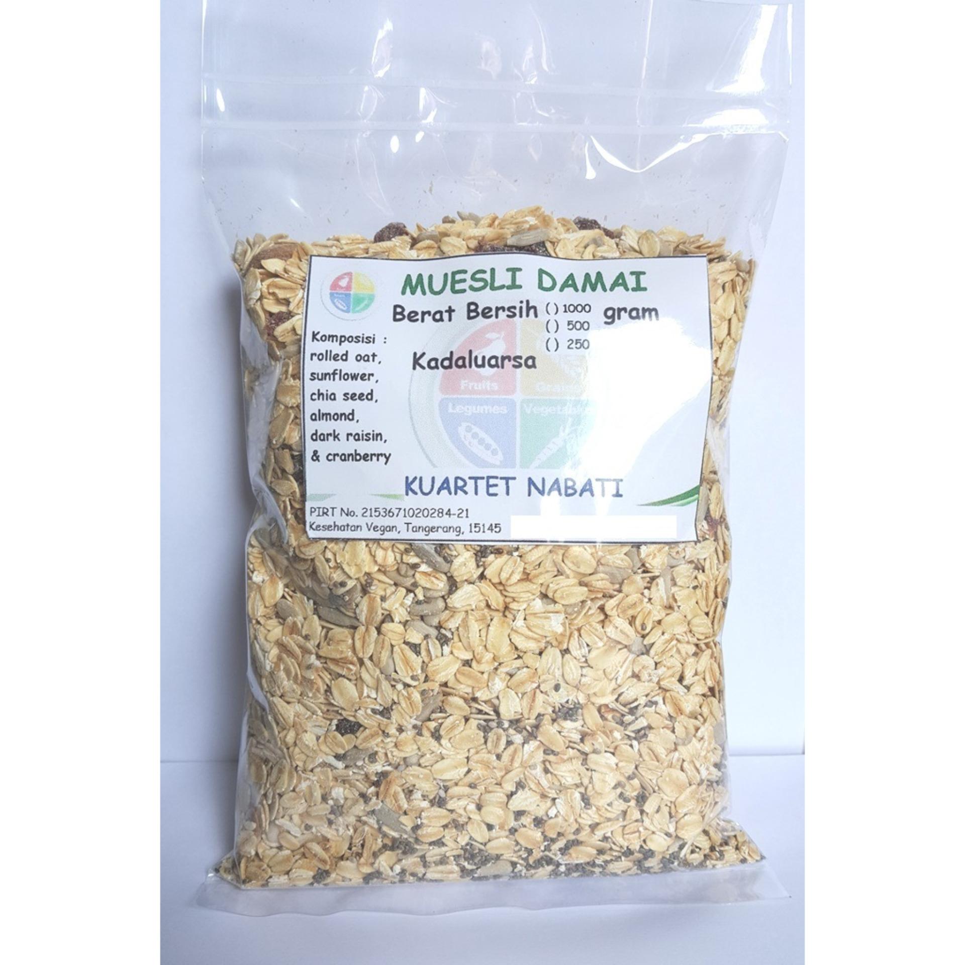 Kuartet Nabati Muesli Damai 500 Gr