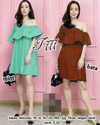 FJCO L DRESS MEIRA / Dress wanita / Fashion wanita
