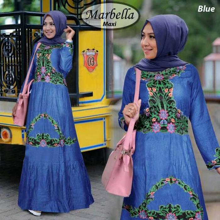 Tanah Abang Fashion terbaru termurah dan terlaris Gamis Muslim Marbella Aer