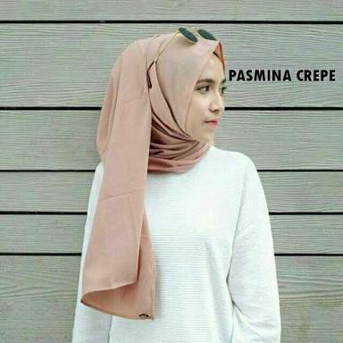 Kerudung Pasmina Polos / Pasmina Basic warna milo/dark millo / Pasmina Polos premium Murah