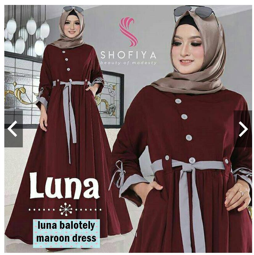Baju Dress Wanita Luna Balotelli Murah