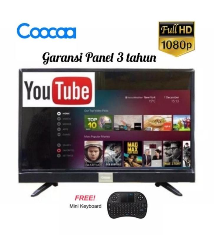Coocaa 43 Inch Smart LED TV 43S3A12G+ Bonus Mini Keyboard