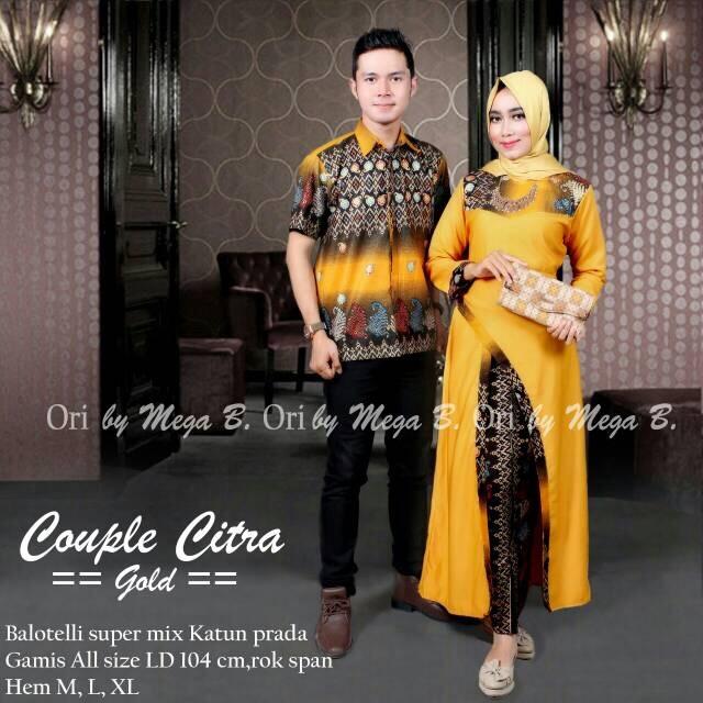 BATIK COUPLE / BATIK SARIMBIT / BATIK PESTA \