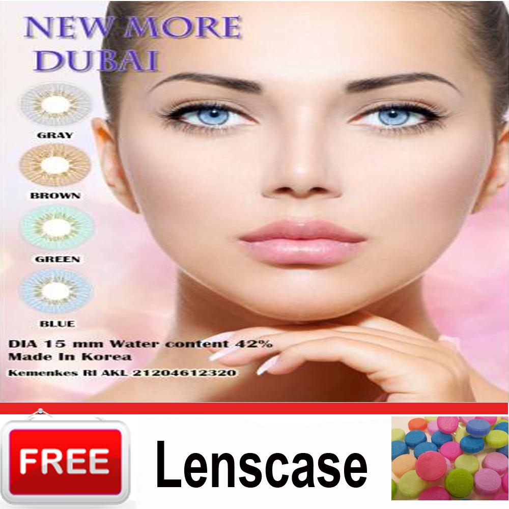 Softlens New More Dubai Crystal Gray Soft lens Made in Korea