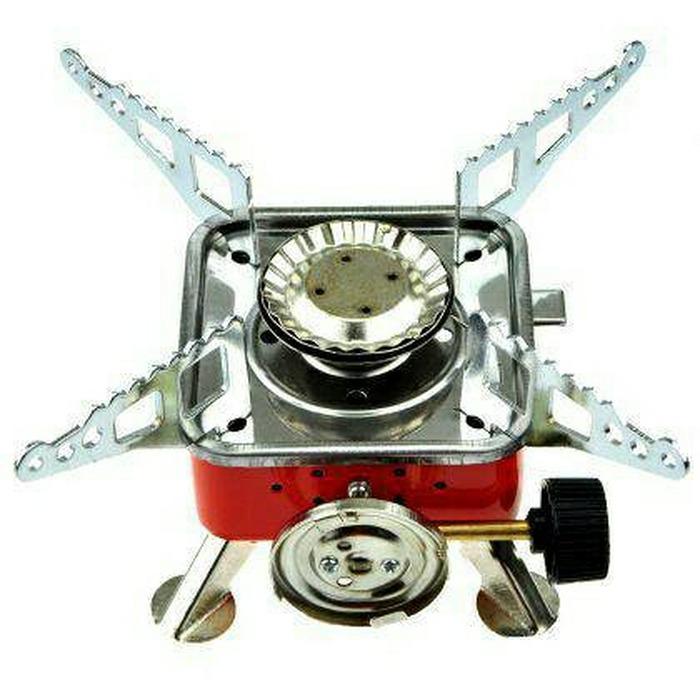 Kompor Camping Portable Mini Outdoor Kotak