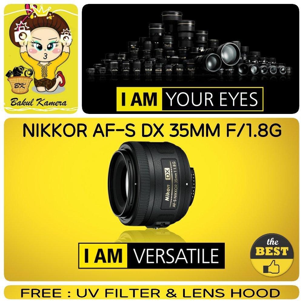 LENSA NIKON AF-S 35MM F/1.8G DX / NIKON AF-S 35MM F/1.8G