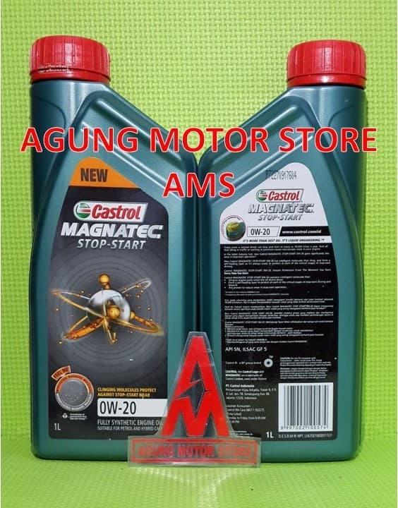 Oli Mesin Mobil CASTROL MAGNATEC Stop Start 0W/20 (1 Li