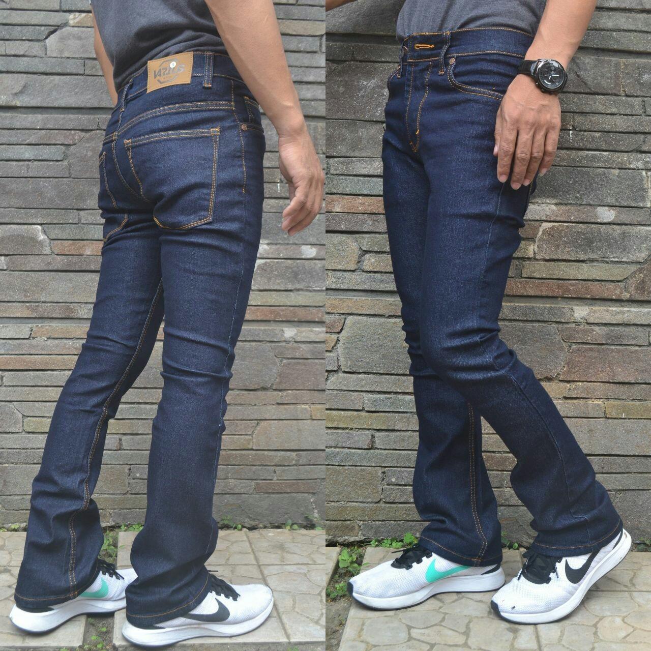 Celana Jeans Denim Cutbray Pria - Birudongker