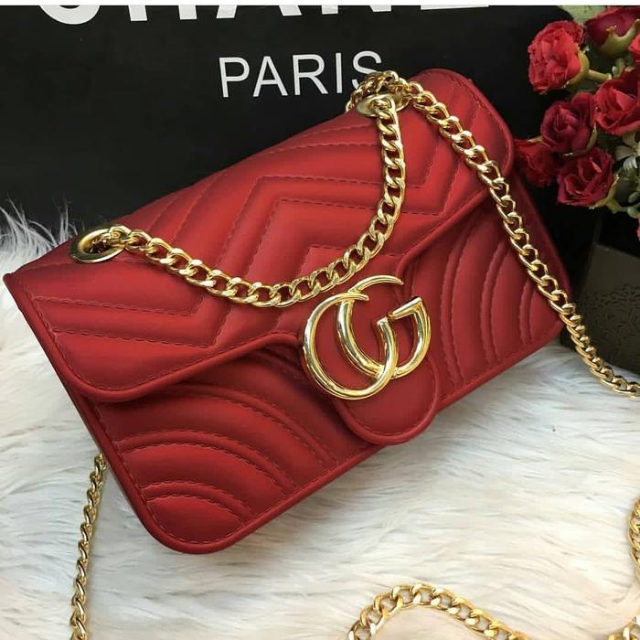 Sling Bag Selempang Jelly Gucci Nagita 22
