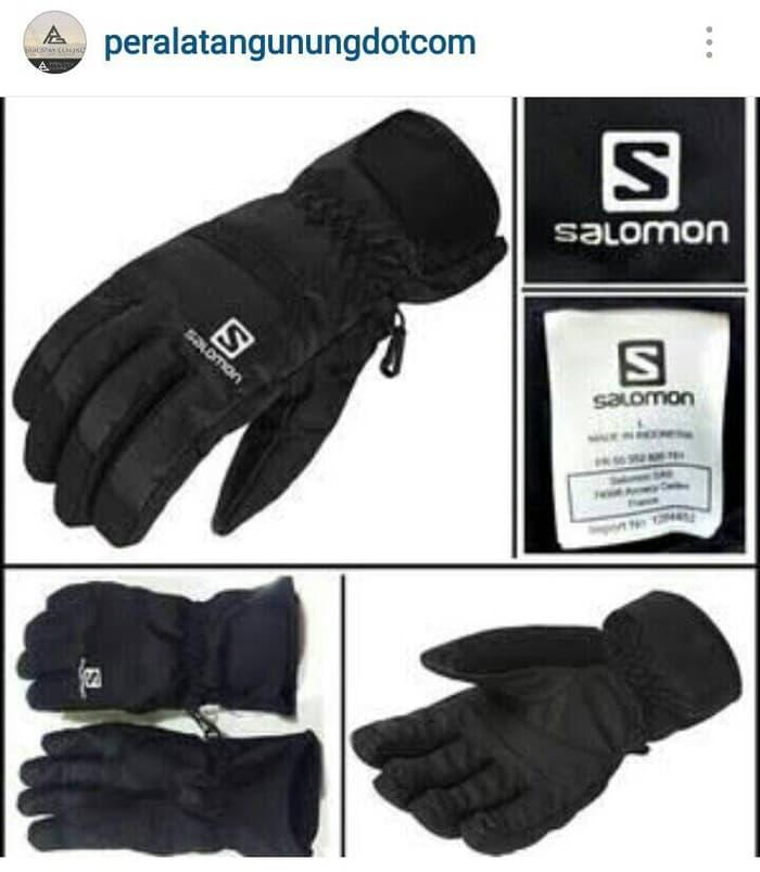 BEST SELLER!!! Sarung Tangan Gunung SALOMON Gore-Tex - 86g2J2