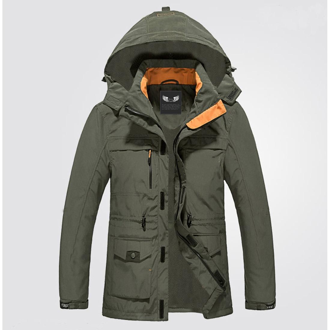 Jaket Parka Jeep Hijau Army Polos Gunung Distro All Club Bola