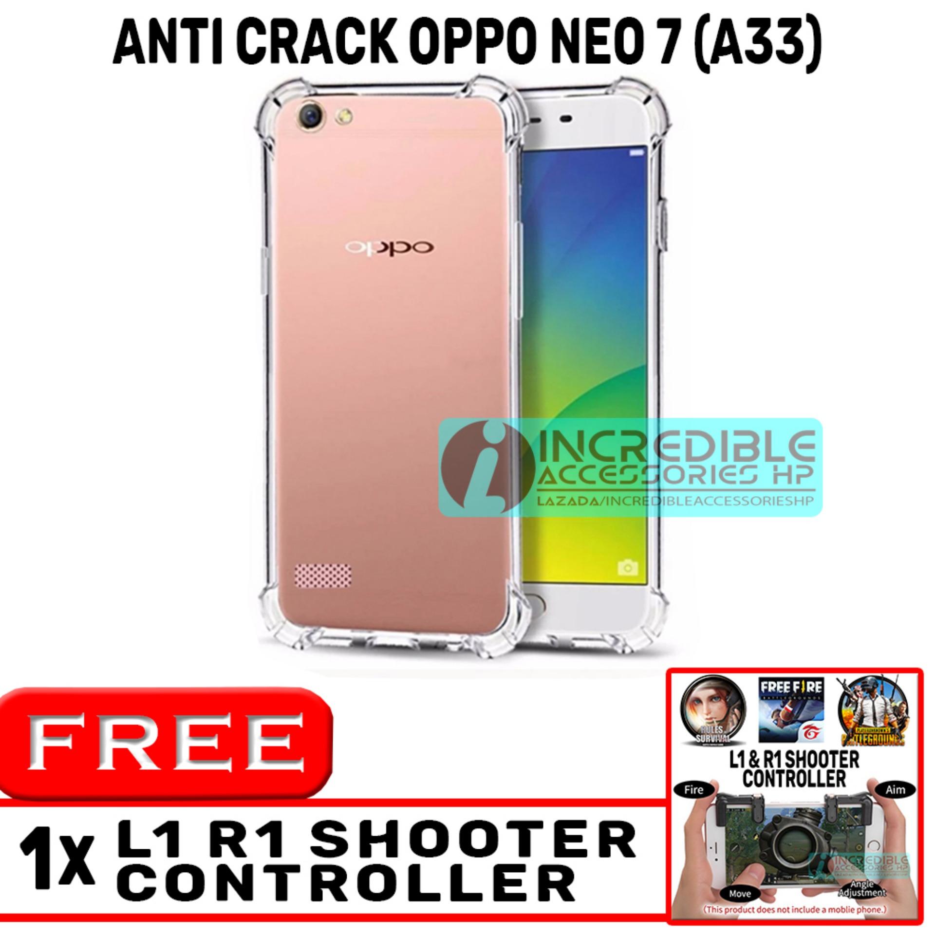 Anti Crack for Oppo Neo 7 A33 Softcase Elegant Anti Shock Jelly Case .