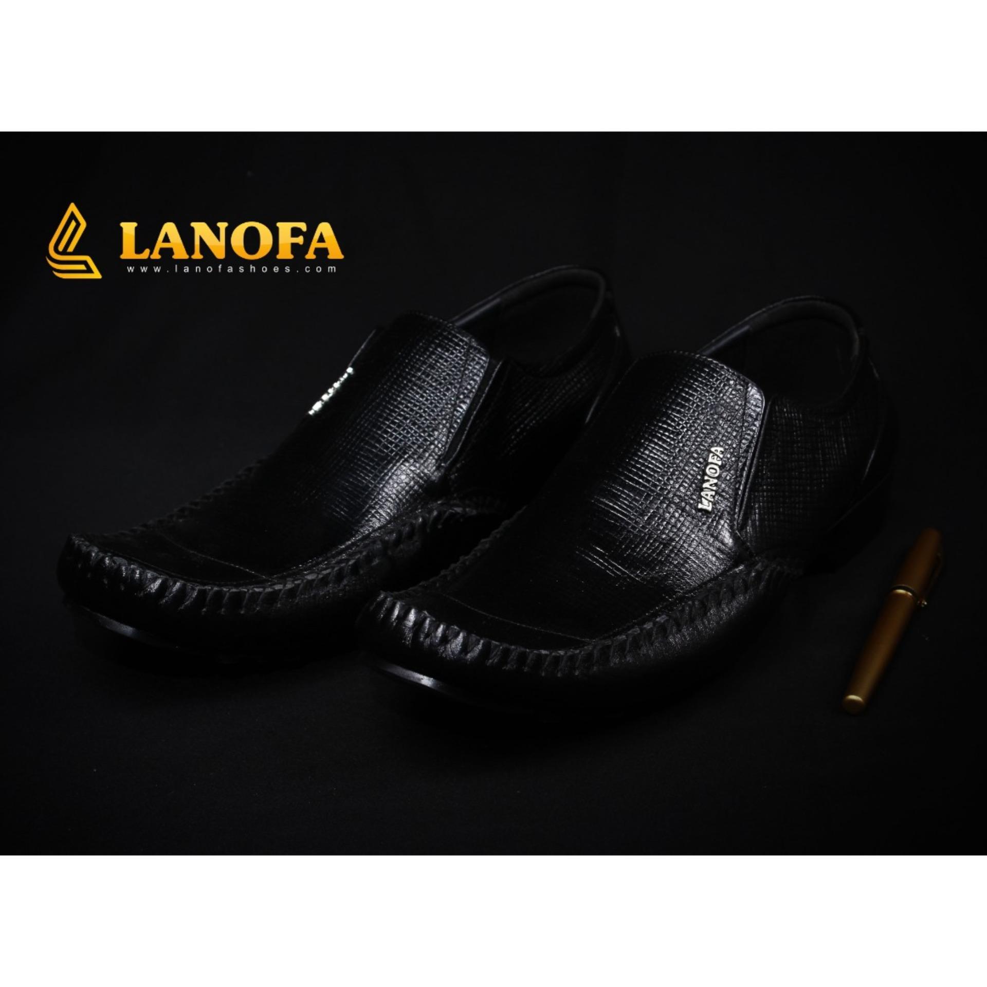 Sepatu Kulit Pria Pantofel Formal Kerja Kantor LANOFA 1157 Di Jakarta